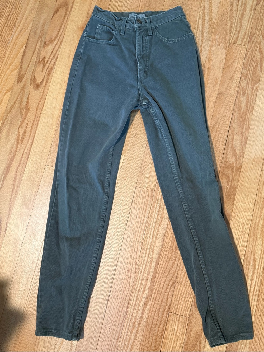 Vintage olive green guess jeans